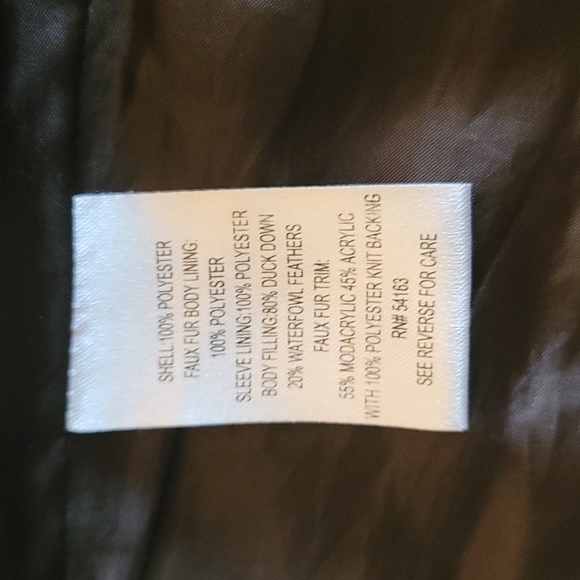 Calvin Klein 1X brown down winter coat - Picture 9 of 14